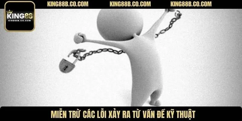 Miễn trừ các lỗi xảy ra từ vấn đề kỹ thuật